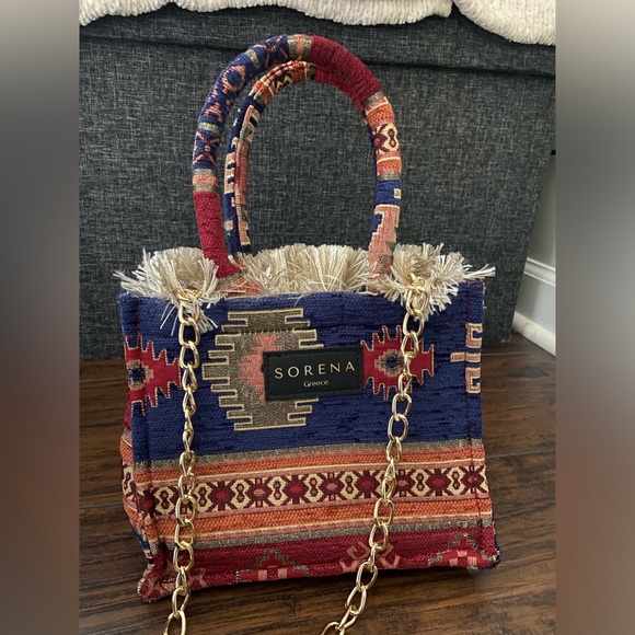 Sorena Greece Mini Tote Bag - Picture 2 of 7